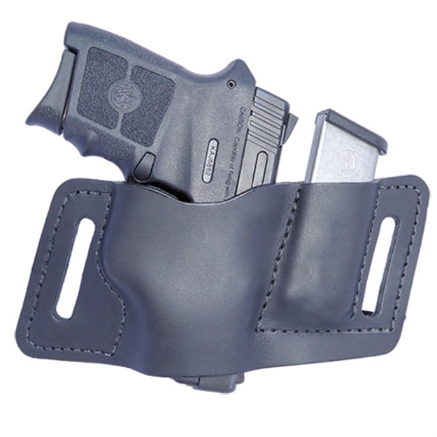 Picture of Versacarry Quick Slide Outside The Waistband Holster W/Magazine-Ambidextrus 380 Acp Black