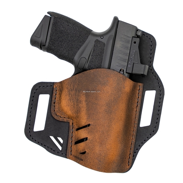 Picture of Versacarry Rough Rider, Outside The Waistband Holster, Water Buffalo Leather, Optics Compatible W/ Most, Size 3 - Sub-Compact RR2113