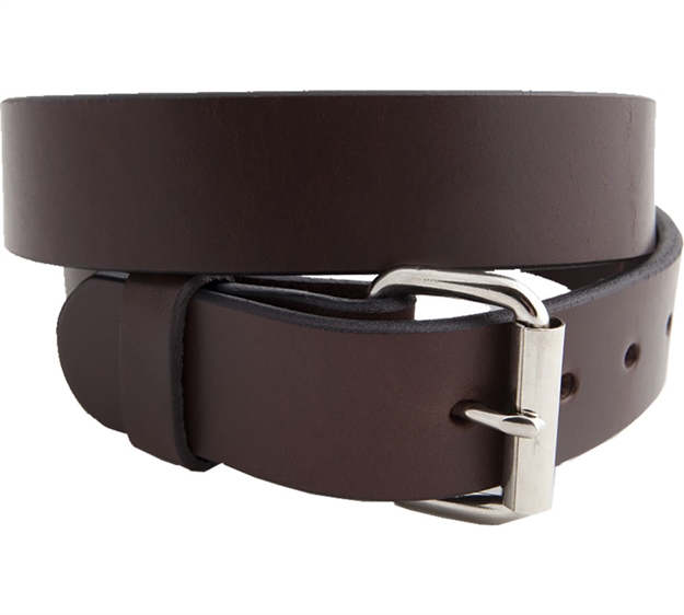 Picture of Versacarry Sgl Ply Lthr Belt 42 Brn