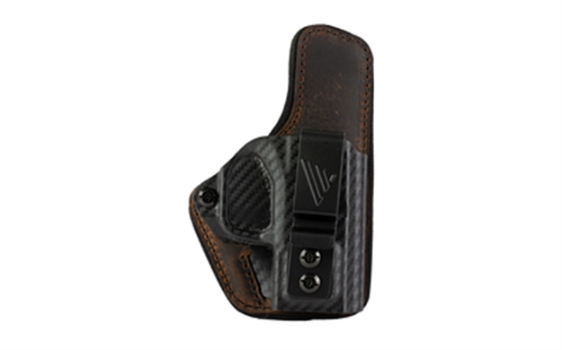 Picture of  Versacarry Cfc211hct Comfort Flex Custom Iwb Brown Polymer Belt Clip Fits Springfield Hellcat Right Hand