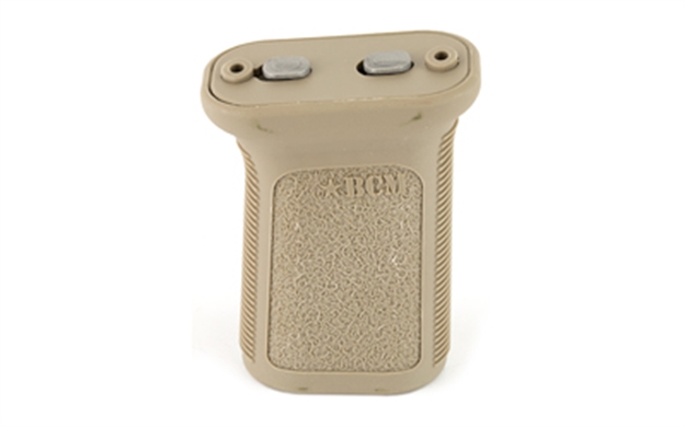 Picture of Bcm Vgskmod3fd Bcmgunfighter Vertical Grip Mod 3 Made OF Polymer With Flat Dark Earth Finish For Keymod Rail VGKMMOD3FDE 812526020123