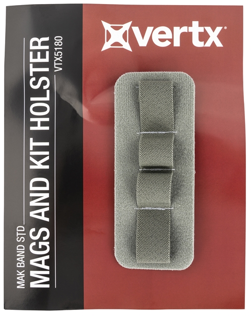 Picture of Vertx Vtx5180gyna Mak Lok Accessory Pack Stretch Fit Velcro One-Wrap Gray F1 VTX5180 GY NA