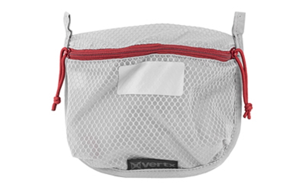 Picture of Vertx Vtx5200agyna  Overflow Mesh Pouch Nylon 5"W X 7.25"H White/Red F1 VTX5200 AGY NA
