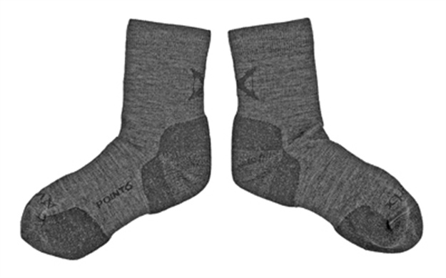 Picture of Vertx Vaporcore 5" Crew Sock Gry XL