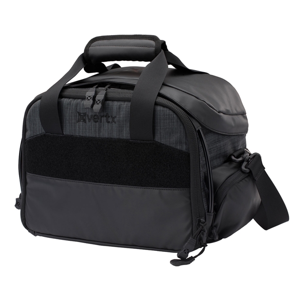 Picture of Vertx Vtx5051hbk/Gbk Cof Light Range Bag  Nylon 10" H X 18.5" W X 11" D Heather Black/Galaxy Black