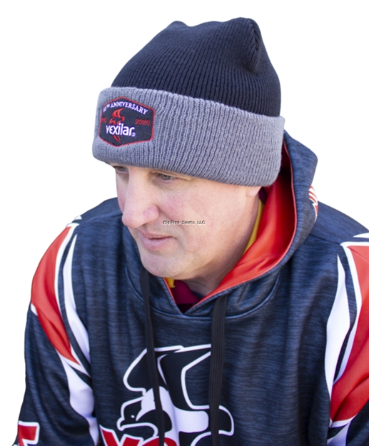 Picture of Vexilar 60Th Anniversary Ball Cap - Black And Grey W/ Patch