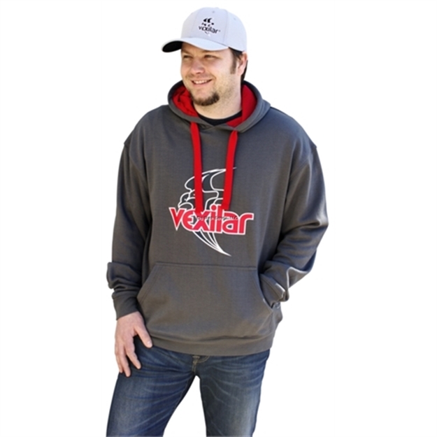 Picture of Vexilar Charcoal Medium Weight Hooded Sweatshirt - M