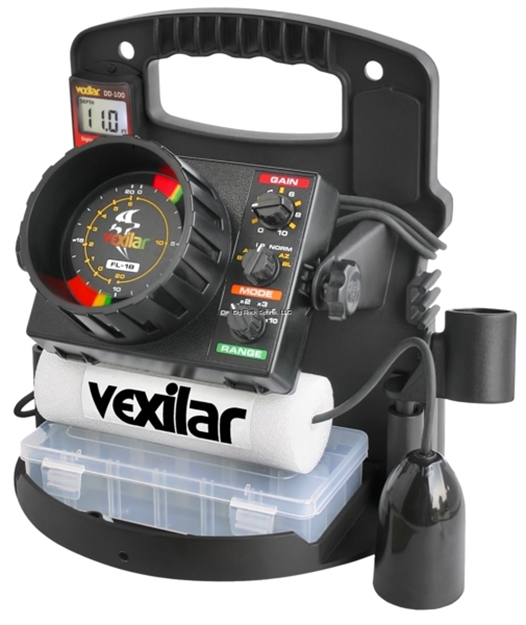 Picture of Vexilar Fl-18 Pro Pack II 12Deg Ice-Ducer Combo W/Dd-100