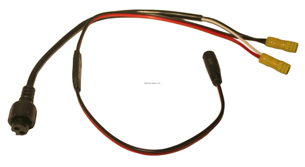 Picture of Vexilar Power Cord With Quick Charge Jack For FL 12, Fl20 Flx12, Flx20, Fl22, & Flx28 Flashers -18"