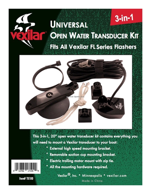 Picture of Vexilar Universal Open Water Transducer Kit For All FL Flashers (Except Flx28)