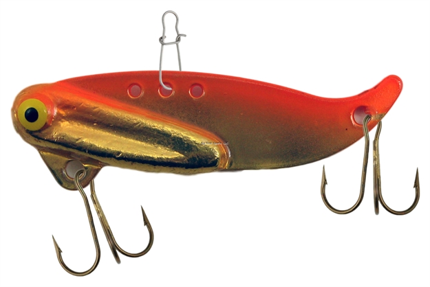 Picture of Vibe Vib "E" Blade Bait  1/4 Oz, Orange Gold