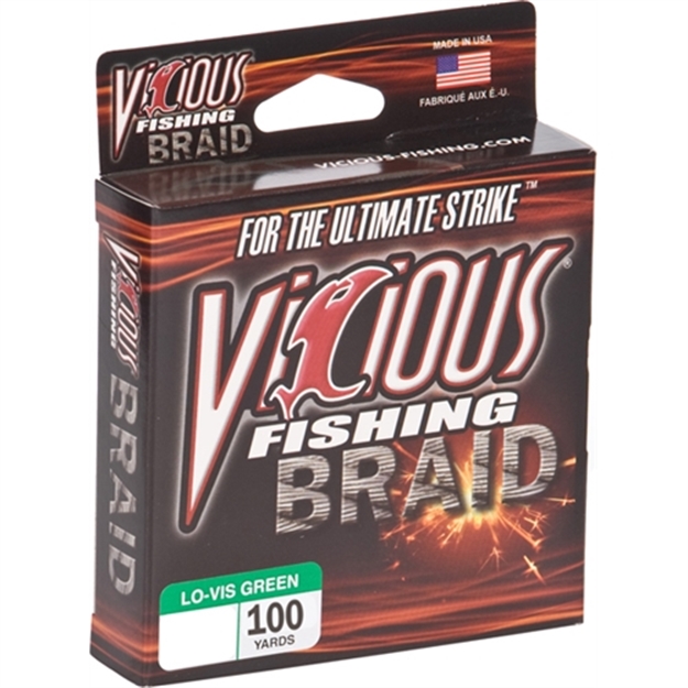 Picture of Vicious Fishing Line Spectra Braid Moss Grn 150Yds Bpg50