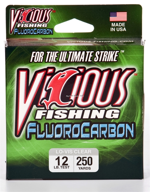 Picture of Vicious Fluorocarbon Line 12Lb 200Yds Clr