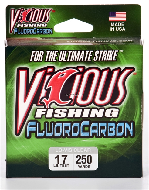 Picture of Vicious Fluorocarbon Line 17Lb 200Yds Clr