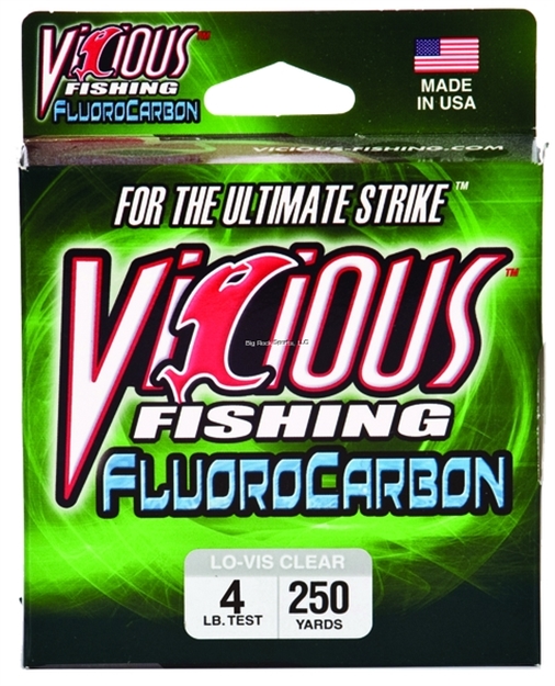 Picture of Vicious Fluorocarbon Line 4Lb 250Yds Clr