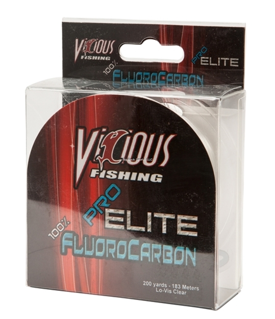 Picture of Vicious Pro Elite Fluorocarbon 17Lb 200Yds Clr