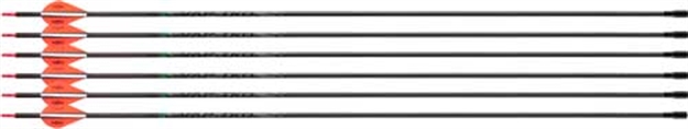 Picture of Victory Archery Archery Vap Tko Gamer 400 Arrow Fletched 6Pk VAPTKAG-400FB-6 811870034732
