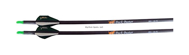 Picture of Victory Archery Buck Buster 350 Spine Fletched 2" Vane 72Pk