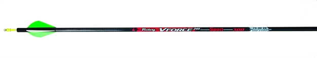 Picture of Victory Archery Archery Vforce Sport 350 Arrow Fletched 6Pk VFS-350FQ-6 811870026751