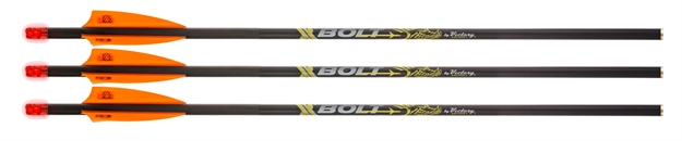 Picture of Victory Archery Xbolt 22" Half Moon Lighted Nock Fletched-3 Pack