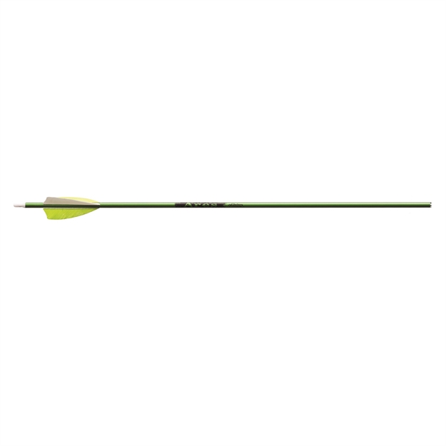 Picture of Victory Ares Green Feather Fletched 3Pk