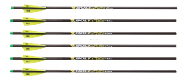 Picture of Victory Archery Xbolt 20" Half Moon Nock Fletched-6 Pack