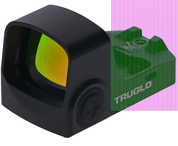 Picture of Viridian  Rfx 15 Sub-Compact Pistol 1X21mm 3 Moa Illuminated Red Dot Black