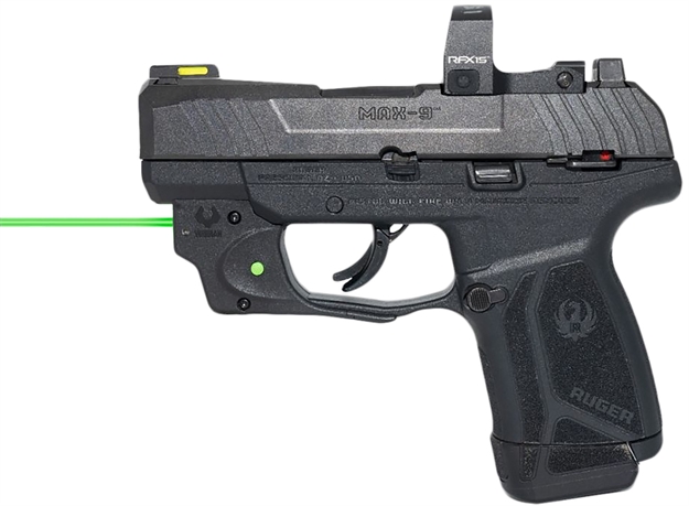 Picture of Viridian 9120045 Green Laser Sight For Ruger Max-9 E-Series Black 912-0045