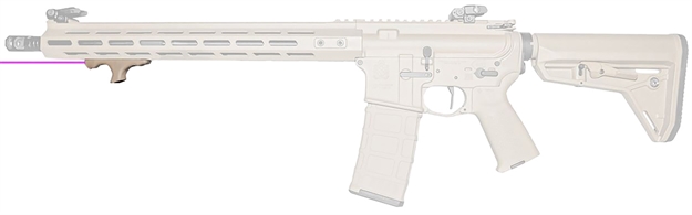 Picture of Viridian 9120062 Hs1 AR Hand Stop Infrared Laser With Picatinny Rail Adapter HS Series Flat Dark Earth 912-0062 754003936261