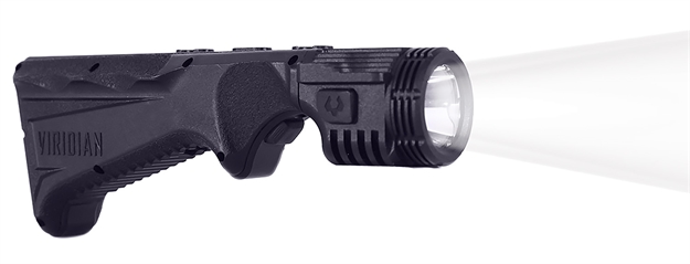 Picture of Viridian 9120089 4 Lux 2K Grip Light  Black 2000 Lumens White Led 912-0089