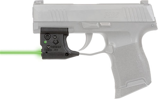 Picture of Viridian 9200058 Reactor R5 Gen 2 
Green Laser Sig Sauer P365 Trigger Guard