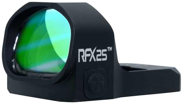 Picture of  Viridian 981-0021 Rfx 25  Black 1X20-28Mm Green Dot Reticle Multi Platforms Docter Footprint 850038051020