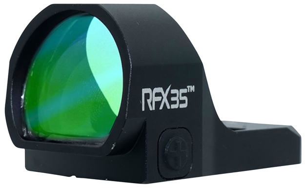 Picture of  Viridian 981-0022 Rfx 35  Black 1X22-26Mm Green Dot Reticle Multi Platforms Rmr Footprint 850038051037