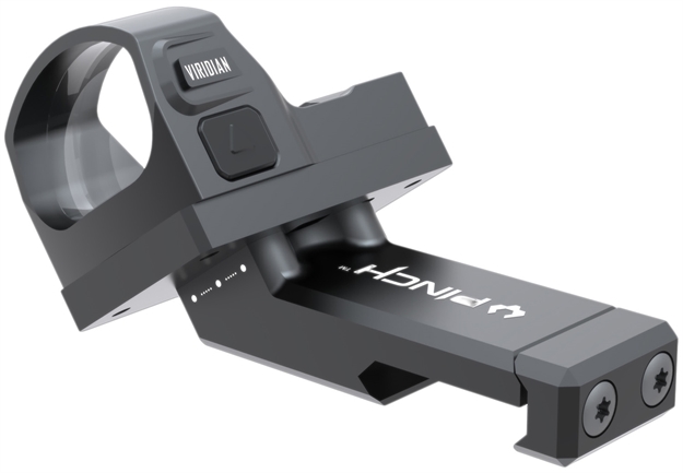Picture of Viridian 9820036 Pinch Adjustable 35 Degree Offset Mount With Shield Rmsc Adapter  Black Anodized 982-0036 602835804855