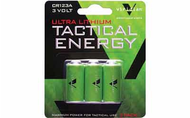 Picture of Viridian Cr123a Lith Battery 3Pk VIR-CR123-3