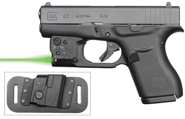 Picture of Viridian Laser Reactor 5 Green W/Ecr Holster Glock 43<