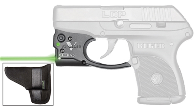 Picture of Viridian Laser Reactor 5 Green W/Ecr Holster Ruger Lcp<