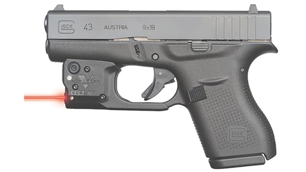 Picture of Viridian Reactor 5 Red Laser Glock 43 Ecr