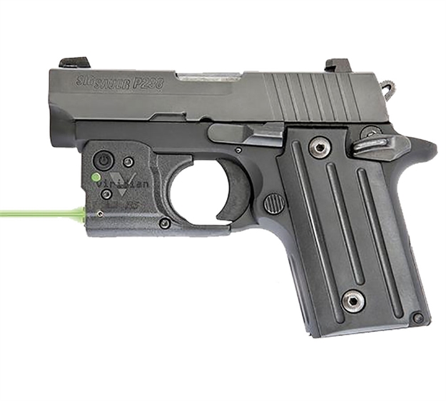 Picture of Viridian Reactor R5 Laser Sight, Blk, Automatic Activation, Green Laser, Fits Sig P238/938 Pocket Pistols