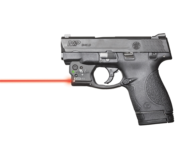 Picture of Viridian Reactor R5 S&W Shield Laser Sight, Blk, Automatic Activation, Red Laser, Fits S&W Handgun