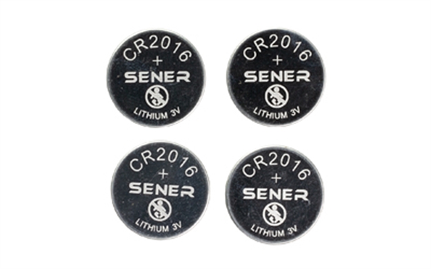 Picture of Viridian 3500013 Cr2016 Lithium Battery Tactical Energy Silver 3.0 Volts 85 Mah (4) Single Pack 350-0013