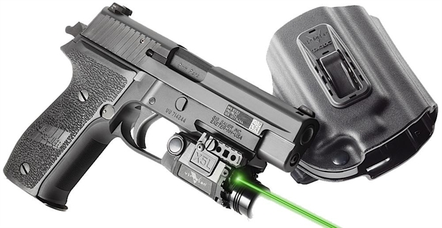 Picture of Viridian X5l X Series Laser Sight, Blk, Automatic Activation, Green Laser, Fits Sig P220/P226/P229 Pistol