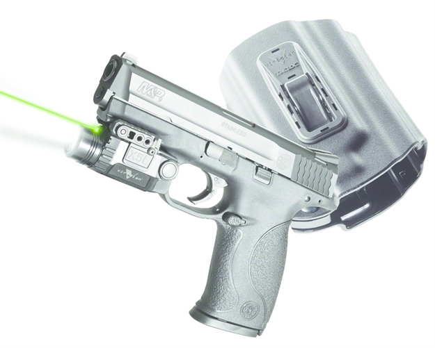 Picture of Viridian X5l X Series Laser Sight, Blk, Automatic Activation, Green Laser, Fits S&W M&P 9/40 Handgun