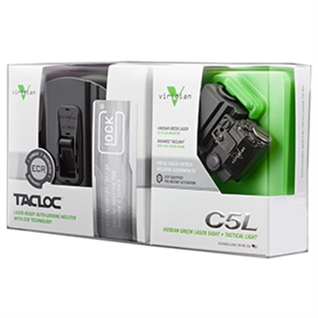 Picture of Viridian X5l X Series Laser Sight, Blk, Automatic Activation, Red Laser, Pistol Mount, Fits XD Pistol