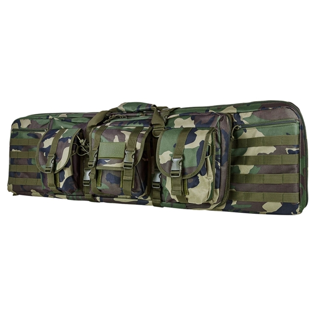 Picture of Vism 42 Inch Double Carbine Case-Woodland Camo CVDC2946WC-42