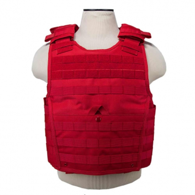 Picture of Vism Expert Plate Carrier Med-2Xl Red
