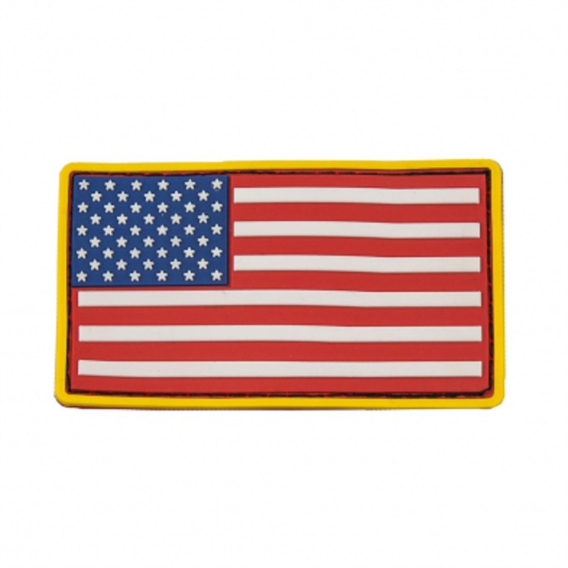 Picture of Vism Usa Flag Patch Pvc Red White Blue
