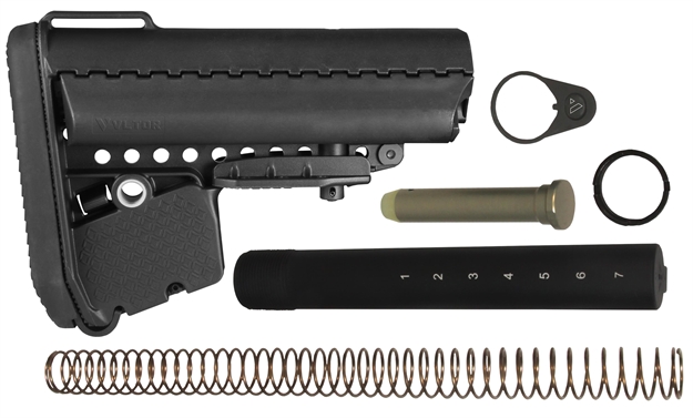 Picture of Vltor Aebka5b A5 Stock Combo Kit Ar-15 Polymer Black