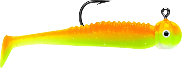 Picture of Vmc Boot Tail Jig 1/32 OZ Orange Chartreuse Glow