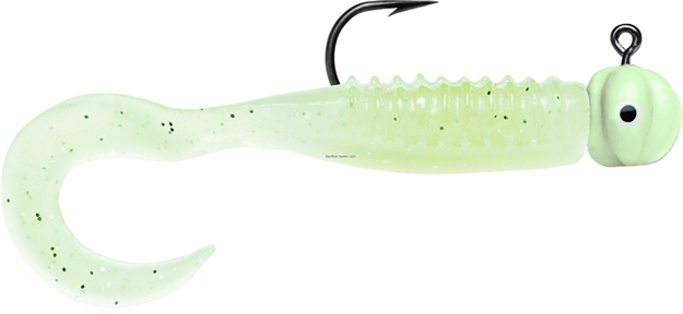 Picture of Vmc Curl Tail Jig 1/32Oz Glow